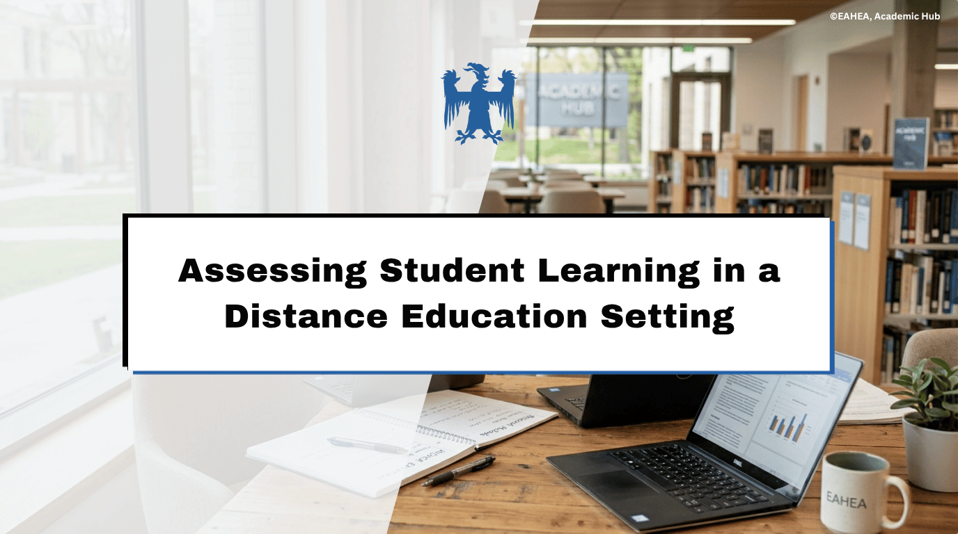 Assessing Student Learning in a Distance Education Setting